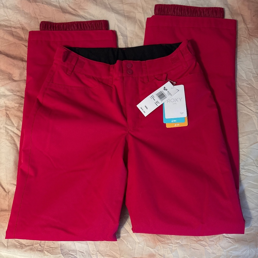 Roxy pink size XXL 16 snow pants ski board new